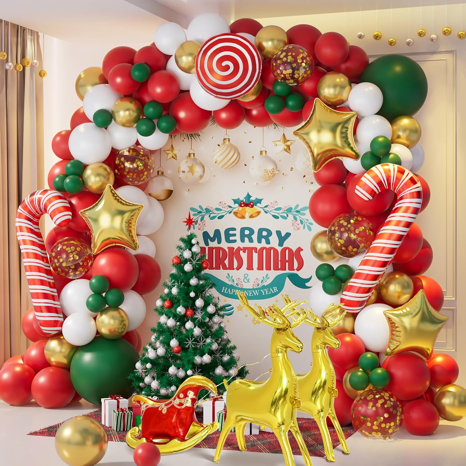Balloon Arch Kit - AobkDeco Kit de Arco de Balões