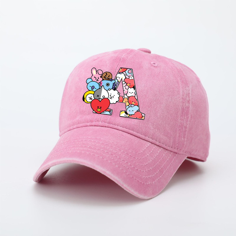 Event Z - Boné BT21 com Efeito Desgastado, Personagens