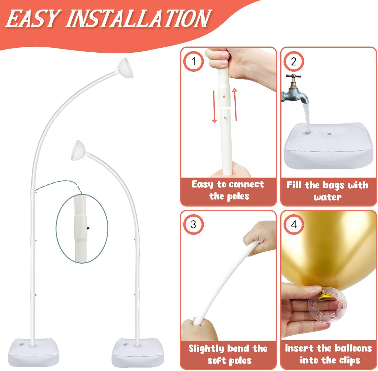 AerWo [Versão atualizada] Kit  - Balloon Arch Kit avaliação e preço