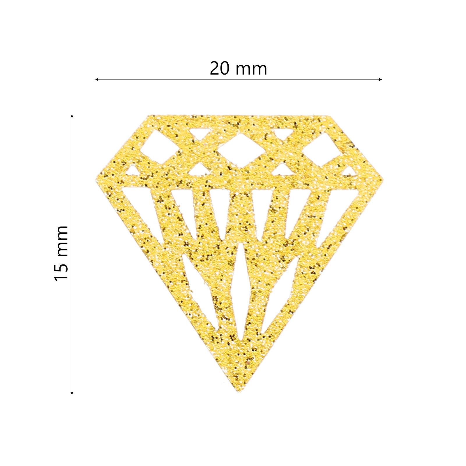 300 unidades de confetes em fo - Papercraft Supply Confetti avaliação e preço
