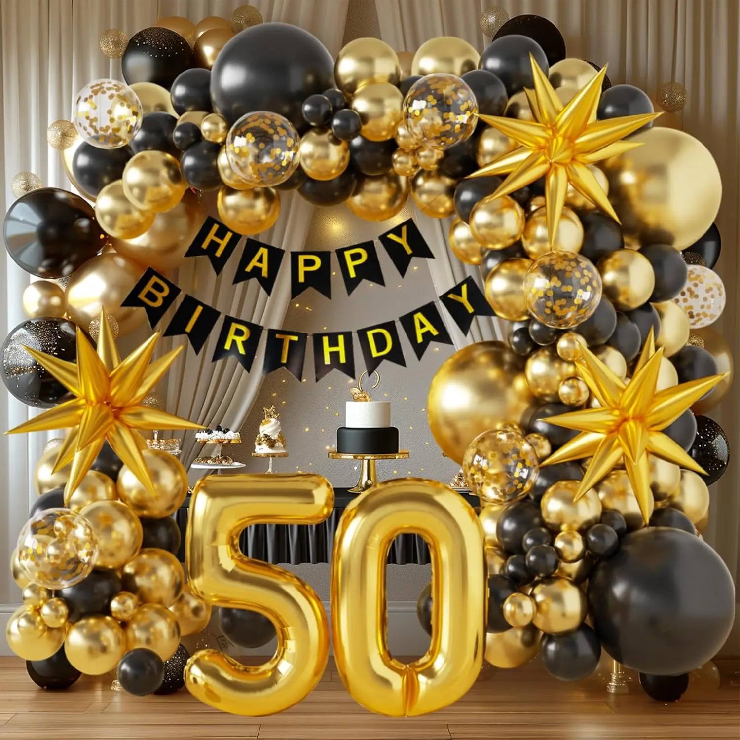 Decorações para Aniversário de - Party Banner Gold avaliação e preço