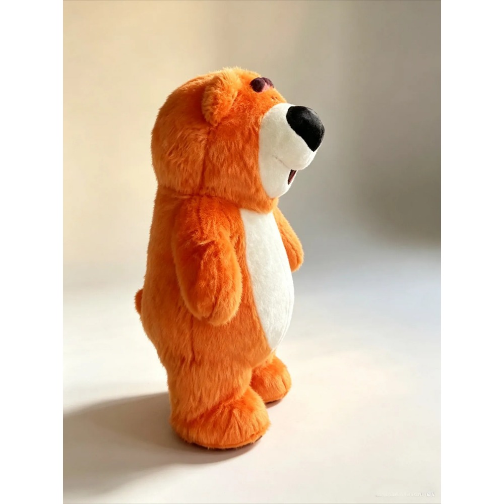 Fato de mascote de urso laranj - Event & Party Supply Photos avaliação e preço