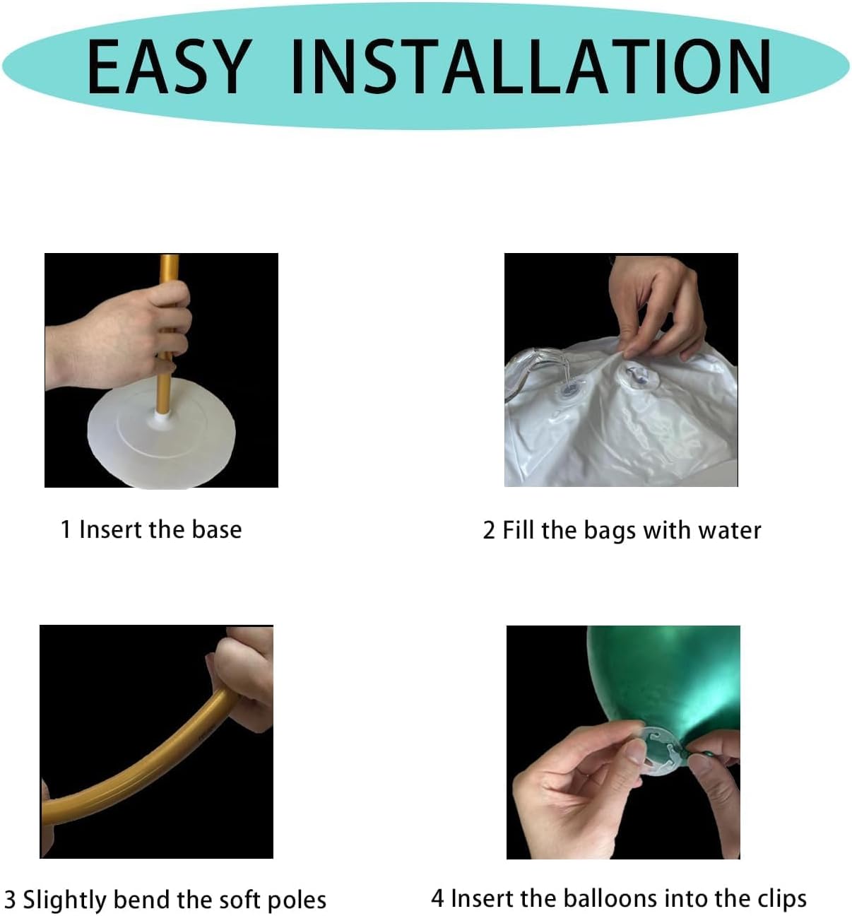Kit de Arco de Balões 8,2 pés  - Balloon Arch Kit avaliação e preço