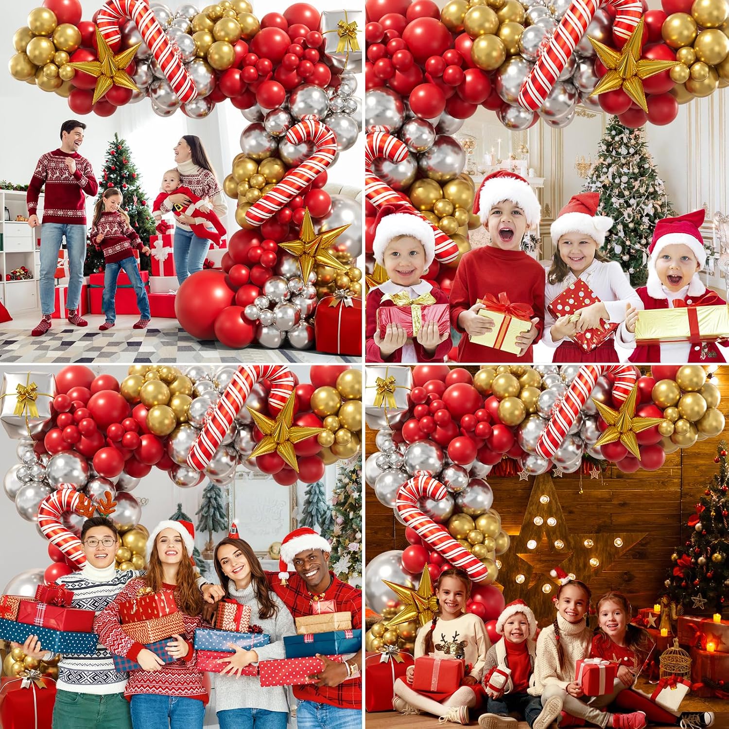 Kit de Arco de Balões de Natal - Balloon Arch Kit avaliação e preço