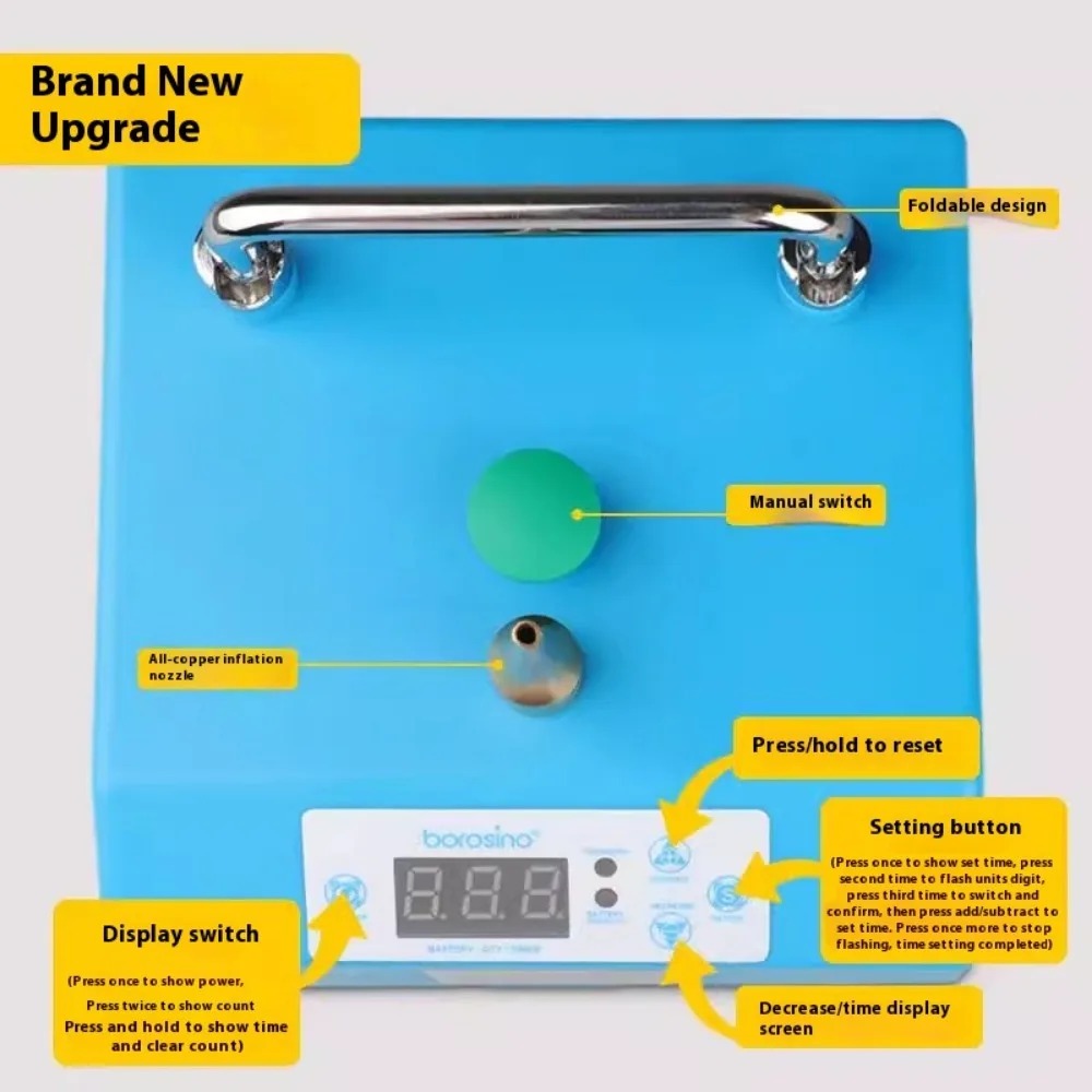 Bomba de Ar Elétrica Portátil  - Balloon Pump Hand avaliação e preço
