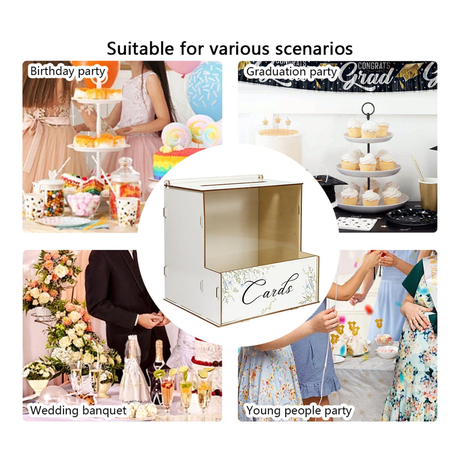Caixa de cartões de casamento  - Event Party Box avaliação e preço