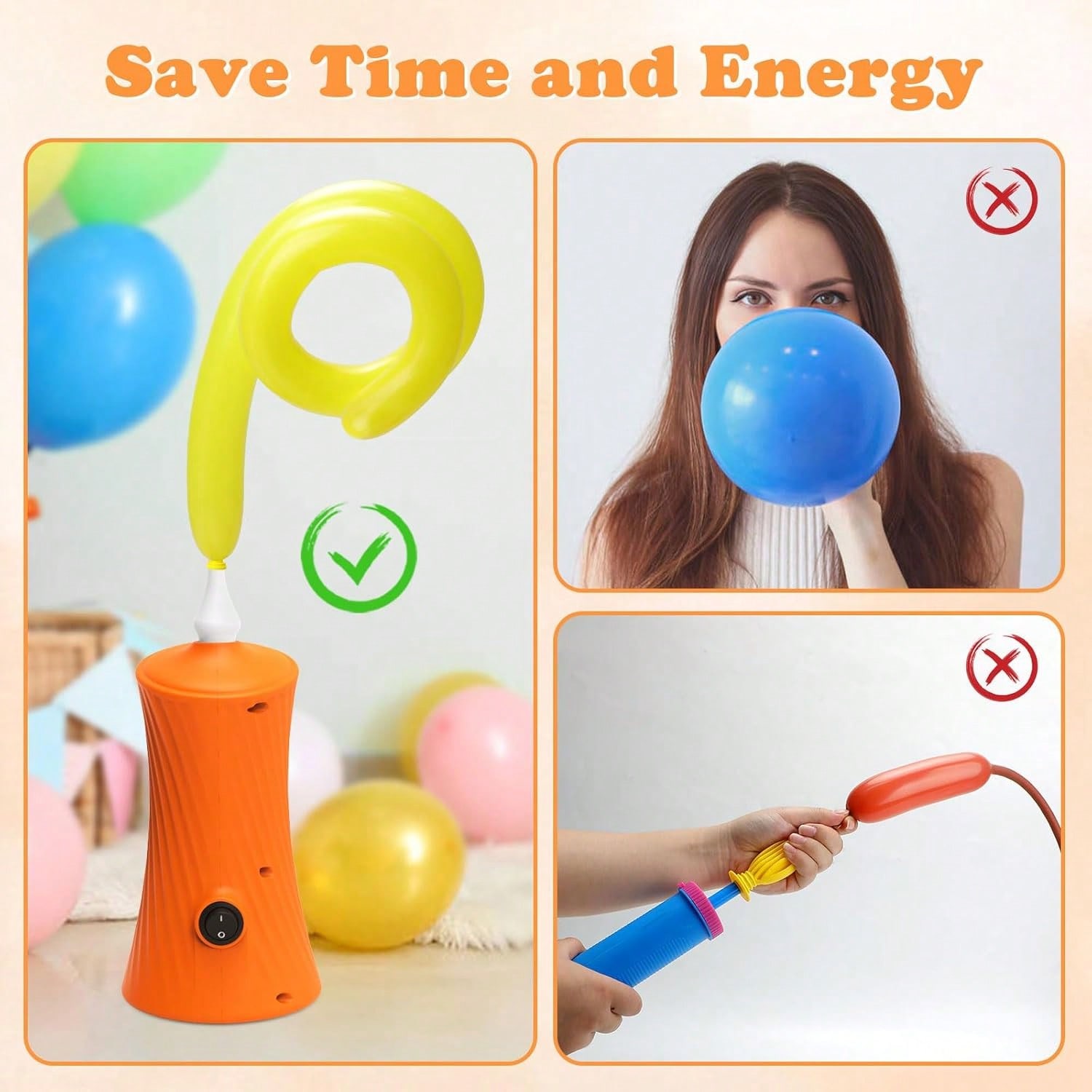 Bomba de Ar Elétrica para Balõ - Balloon Pump Hand avaliação e preço