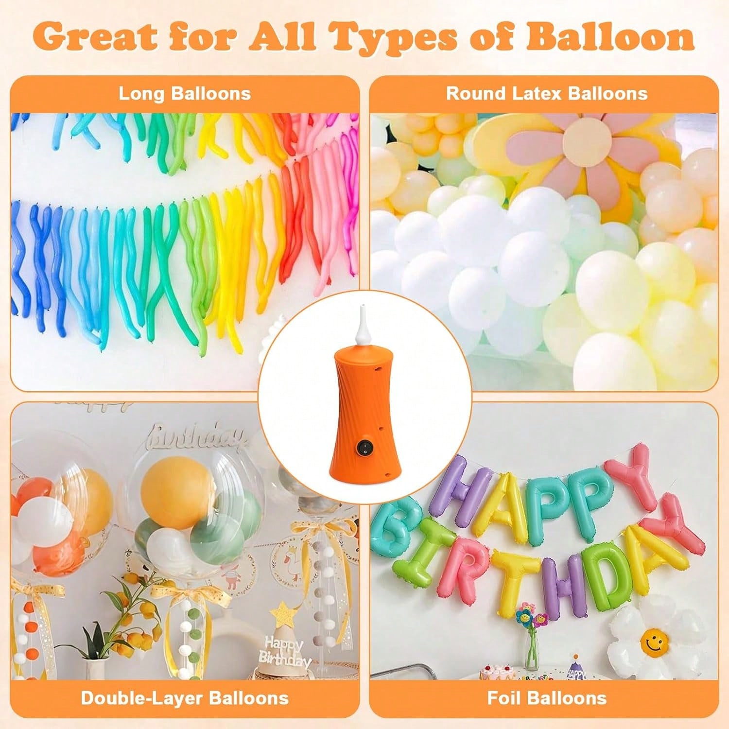 Bomba de Ar Elétrica para Balõ - Balloon Pump Hand avaliação e preço